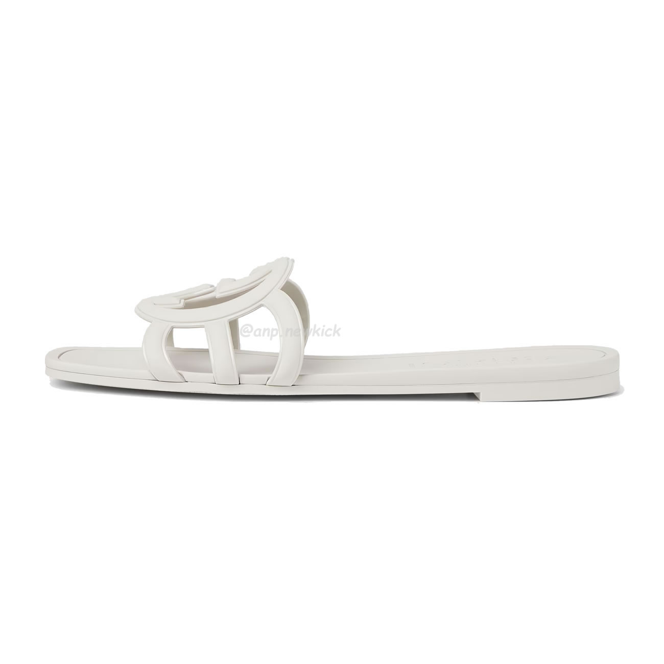 Gucci Interlocking G Flat Bottom Rubber Slipper (7) - www.newkick.vip